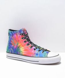 Converse Chuck Taylor All Star Pro Reflective Tie Dye High Top Shoes at Zumiez