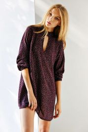 Cooperative Keyhole Mini Dress at Urban Outfitters