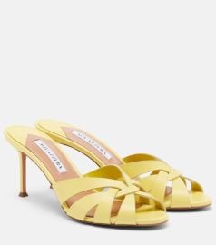 Copacabana leather mules at Mytheresa