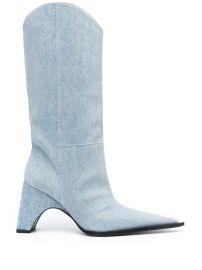 Coperni Bridge Cowboy 85mm washed-denim Boots - Farfetch at Farfetch