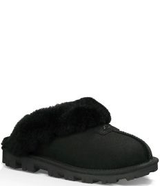 Coquette Suede Slippers at Dillards