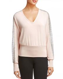 Cora Lace-Trim Top at Bloomingdales