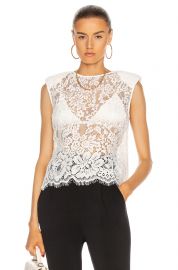 Cord Lace Sleeveless Top at Forward