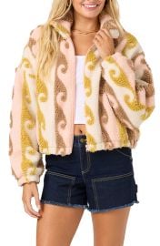 Cordin Jacquard Fleece Jacket at Nordstrom