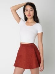 Corduroy Circle Skirt at American Apparel