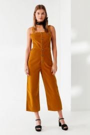 Corduroy Dungaree Jumpsuit at Urban Outfitters