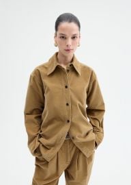 Corduroy Overshirt - Camel CO at Co