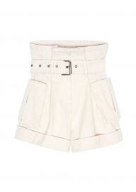 Corduroy Paperbag Shorts at Frankie Shop