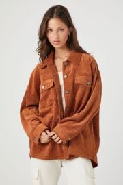 Corduroy Shirt Jacket at Forever 21