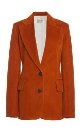 Corduroy Single-Breasted Blazer by Victoria Beckham at Moda Operandi