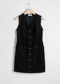 Corduroy Workwear Mini Dress at & Other Stories