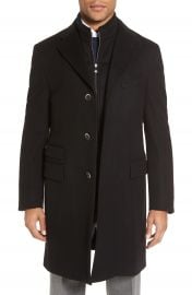 Corneliani Classic Fit Wool Topcoat at Nordstrom