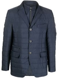 Corneliani Quilted Layered Blazer - at Farfetch