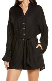 Coronado Long Sleeve Cover-Up Romper at Nordstrom