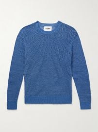 Corridor Open Knit Pima Cotton Sweater at Mr Porter