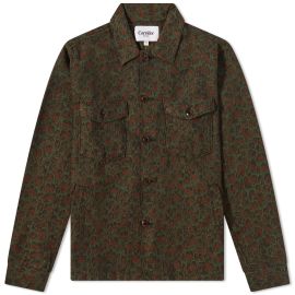 Corridor Peacock Jacquard Military Jacket Green END US at END.