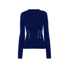 Corset Effect Jumper at Karen Millen