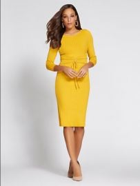 Corset Sweater Dress - Gabrielle Union Collection at NY&C