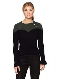 Corset Sweater by Minnie Rose at Amazon