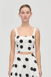 Corset Top - Black Dots - Stine Goya at Stine Goya