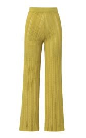 Corsica Sheer Knit Wide-Leg Pants By Baobab at Moda Operandi