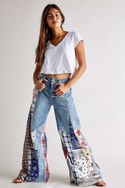 Cortez Pieced Jeans by Free People at Free People