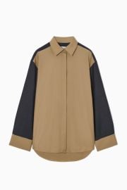 Cos Deconstructed Colour Block Wool Shirt and Trousers at COS