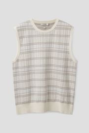 Cos Regular fit Jacquard Knit Vest at COS