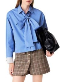 Cotton Bow Tie Shirt at Bloomingdales
