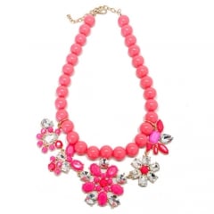 Cotton Candy Pink Necklace at T&J Designs