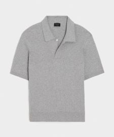 Cotton Cashmere Sweater Polo at Todd Snyder