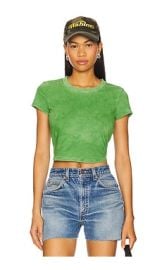 Cotton Citizen Standard Baby Tee In Vintage Emerald at Revolve