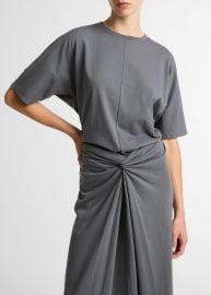 Cotton Dolman-Sleeve T-Shirt at Vince