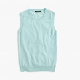 Cotton Jackie shell in Vintage Sky at J. Crew