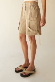 Cotton Nylon Twill Cargo Short OAK FORT OAK FORT USA at Oak + Fort