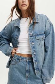 Cotton On Original Denim Jacket at Nordstrom