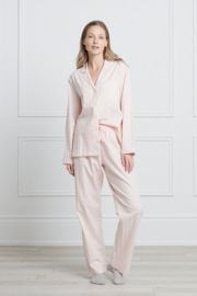 Cotton Pajama Set in Pink Peony KIP at KIP