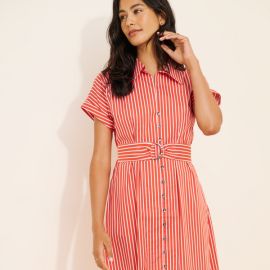Cotton Poplin Shirtdress Nuuly at Nuuly