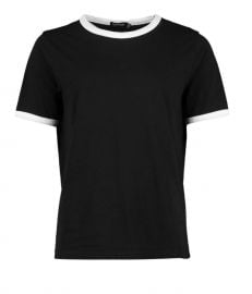 Cotton Ringer T-Shirt at Boohoo