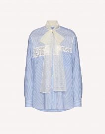 Cotton and Silk Shirt by RED Valentino at Italist