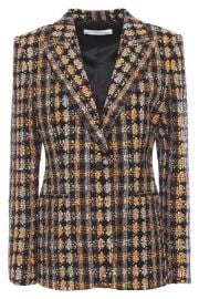 Cotton-blend tweed blazer at The Outnet