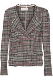 Cotton-blend tweed jacket at The Outnet