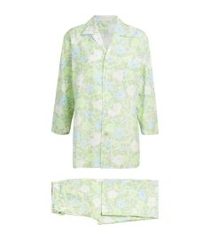 Cotton silk Hester Casablanca Pyjama Set at Olivia von Halle