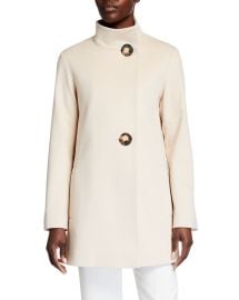 Coupe Coat by Fleurette at Neiman Marcus