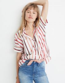 Courier Shirt in Lorelei Stripe at Madewell