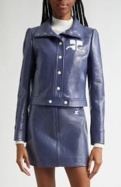 Courrèges Re-Edition Vinyl Jacket at Nordstrom