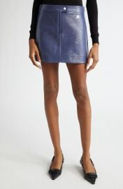 Courrèges Re-Edition Vinyl Miniskirt at Nordstrom