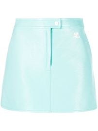 Courreges Re Edition Vinyl Miniskirt at Farfetch