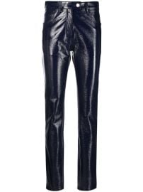 Courrges Vinyl 5-pocket Iconic Pants - at Farfetch