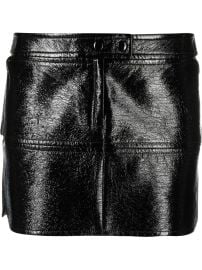 Courrges cut-out Detail Miniskirt - at Farfetch